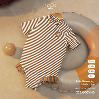 NOUS SWIM đồ bơi liền thân cao cấp cho bé gái
