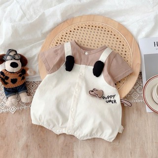 Body chip hình cún dễ thương cho bé 3-10kg. Body suit liền thân mùa hè cho bé. Dino Kids