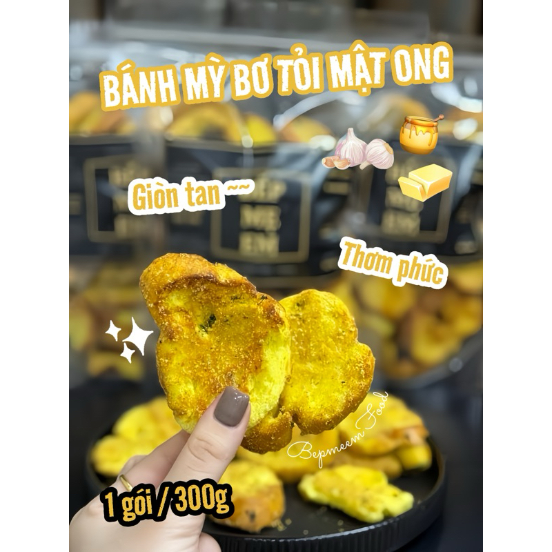 HOẢ TỐC - Bánh Mì vị Bơ Tỏi Bếp Mẹ Em