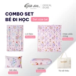 [Hỏa tốc] Bộ chăn nệm gối nằm gối ôm Fullset Tencel 60s GIA AN HOME DECOR cho bé đi học mầm non đi du lịch — ảnh 2