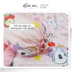 [Hỏa tốc] Bộ chăn nệm gối nằm gối ôm Fullset Tencel 60s GIA AN HOME DECOR cho bé đi học mầm non đi du lịch — ảnh 5