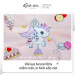 [Hỏa tốc] Bộ chăn chần gối nằm gối ôm gấp gọn Tencel 60s GIA AN HOME DECOR nhiều hoạ tiết bé đi học mầm non đi du lịch — ảnh 2