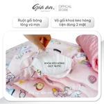 [Hỏa tốc] Bộ chăn chần gối nằm gối ôm gấp gọn Tencel 60s GIA AN HOME DECOR nhiều hoạ tiết bé đi học mầm non đi du lịch — ảnh 4