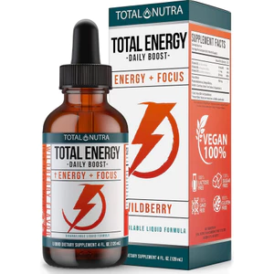 TotalNutra Hỗ trợ năng lượng, tập trung,bổ sung đa vitamin dạng lỏng Energy, Focus