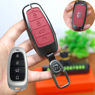 ốp chìa khóa Hyundai Santa Fe,ốp chìa khóa Hyundai Tucson,ốp chìa khóa Hyundai Palisade chất liệu lim loại (ZHM)