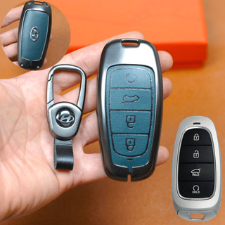 ốp chìa khóa Hyundai Santa Fe,ốp chìa khóa Hyundai Tucson,ốp chìa khóa Hyundai Palisade chất liệu lim loại (ZHM)