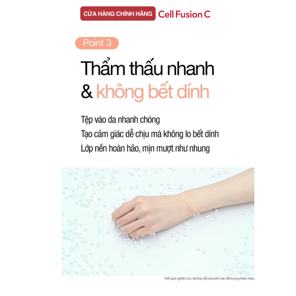 Ảnh [COMBO 35ML + 35ML] Kem Chống Nắng Dưỡng Trắng Nâng Tone Kiềm Dầu Cell Fusion C Toning Sunscreen 100 SPF50+/ PA++++ 4
