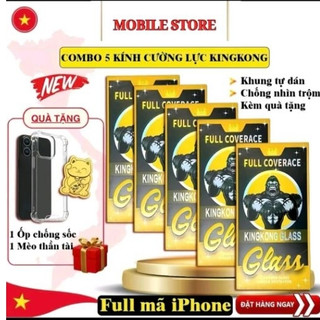 COMBO 5 Kính cường lực