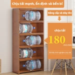 【Bảo hành trọn đời】Kệ đựng đồ nhà bếp nhiều lớp giá đựng đồ lò vi sóng tủ đựng đồ gia vị bát đĩa nồi cơm gia dụng — ảnh 5