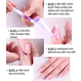 Bút dưỡng viền móng loại tốt màu sắc ngẫu nhiên Bloom.nailbox