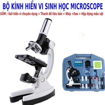Kính hiển vi sinh học 1200x phóng đại cao dành cho học sinh - Kính hiển vi quang học cho trẻ em