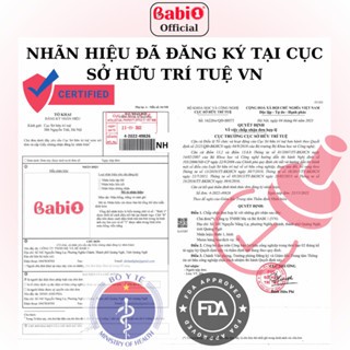 Bình Sữa Sơ Sinh Babi 1 Thủy Tinh Cảm Biến Nhiệt Báo Nóng, Chống Sặc Cho Bé Từ 0 Tháng Tuổi 60/120ml