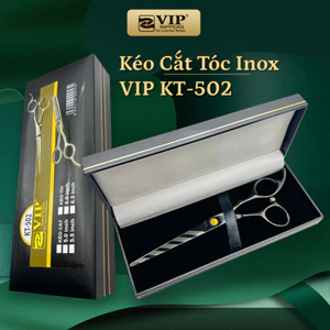 Kéo Cắt Tóc- Kéo Tỉa Inox Cao Cấp VIP, KT-502