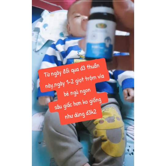 Vitamin D3 thuần POZOKIDS nhỏ giọt bổ sung vitamin D3 cho trẻ sơ sinh