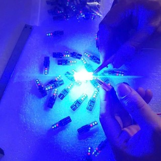 Bóng đèn led T10 giao thông, bóng đờ mi led nháy 7 màu cực đẹp. Điện 12v và 24v (giá 1 chiếc)