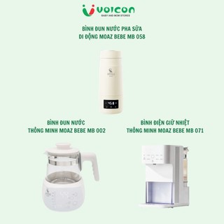 Bình đun nước MB002 ,Bình đun nước di động MB058 ,Bình thủy điện giữ nhiệt MB071 Moaz BéBé