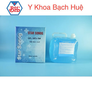 Gel siêu âm, gel lạnh màu xanh Hàn Quốc USGEL. Can Gel 5 lít chất lượng ổn định, an toàn cho người sử dụng