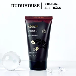 Tẩy da chết mặt Cocoon cà phê Đắk Lắk làm sạch da mặt cho làn da mềm mại,rạng rỡ 150ml Duduhouse