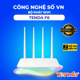 Bộ phát Wifi Tenda F6 | Router Tenda F6 | Tốc độ 2.4GHz 300Mbps | Chính Hãng BH 2 Năm