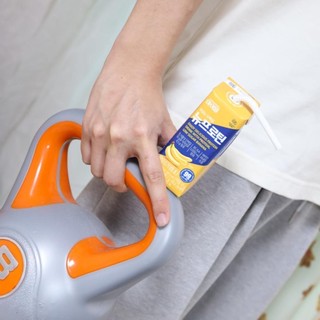 Sữa đạm pha sẵn DAESANG WELLIFE Mymeal Nu Protein Banana Low Sugar Low Fat vị chuối 190ml set 16 hộp
