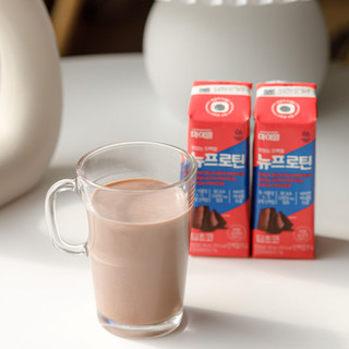 Sữa đạm pha sẵn DAESANG WELLIFE Mymeal Nu Protein deep choco vị socola set 16 hộp 190ml