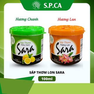 Sáp thơm ô tô Sara 100g thơm lâu hạn chế say xe dùng từ 10 đến 15 ngày - SPCa000045