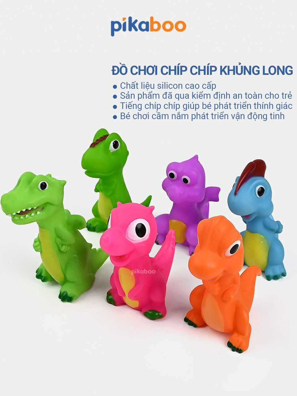 Ảnh Đồ chơi chíp chíp Pikaboo đủ kiểu dáng và màu sắc ngộ nghĩnh giúp bé sớm tăng cường vận động tinh 2