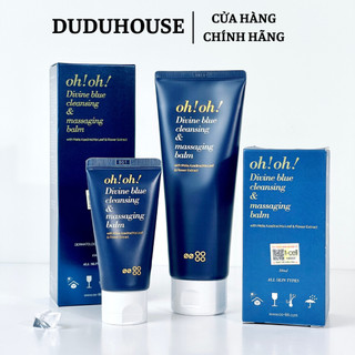 (Hàng Công TY) Sáp tẩy trang oh!oh! Divine Blue Cleansing & Massaging Balm 150ml Duduhouse