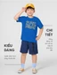 Quần Short Trẻ Em YODY Quần bé trai Túi Hộp, Chất Vải Gió Mềm BKCS25S010