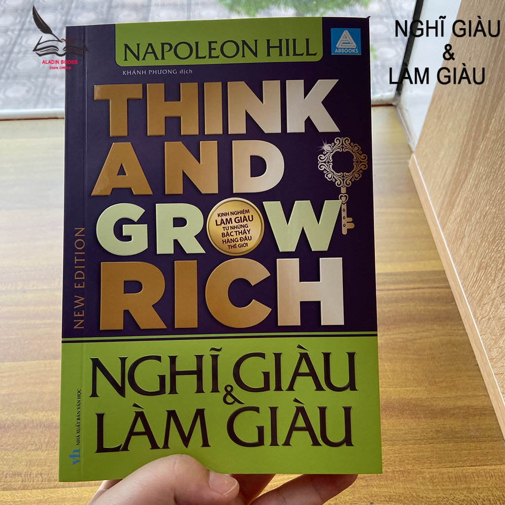 Sách- Think And Grow Rich- Nghĩ Giàu Và Làm Giàu- Khánh Phương Dịch- Napoleon Hill