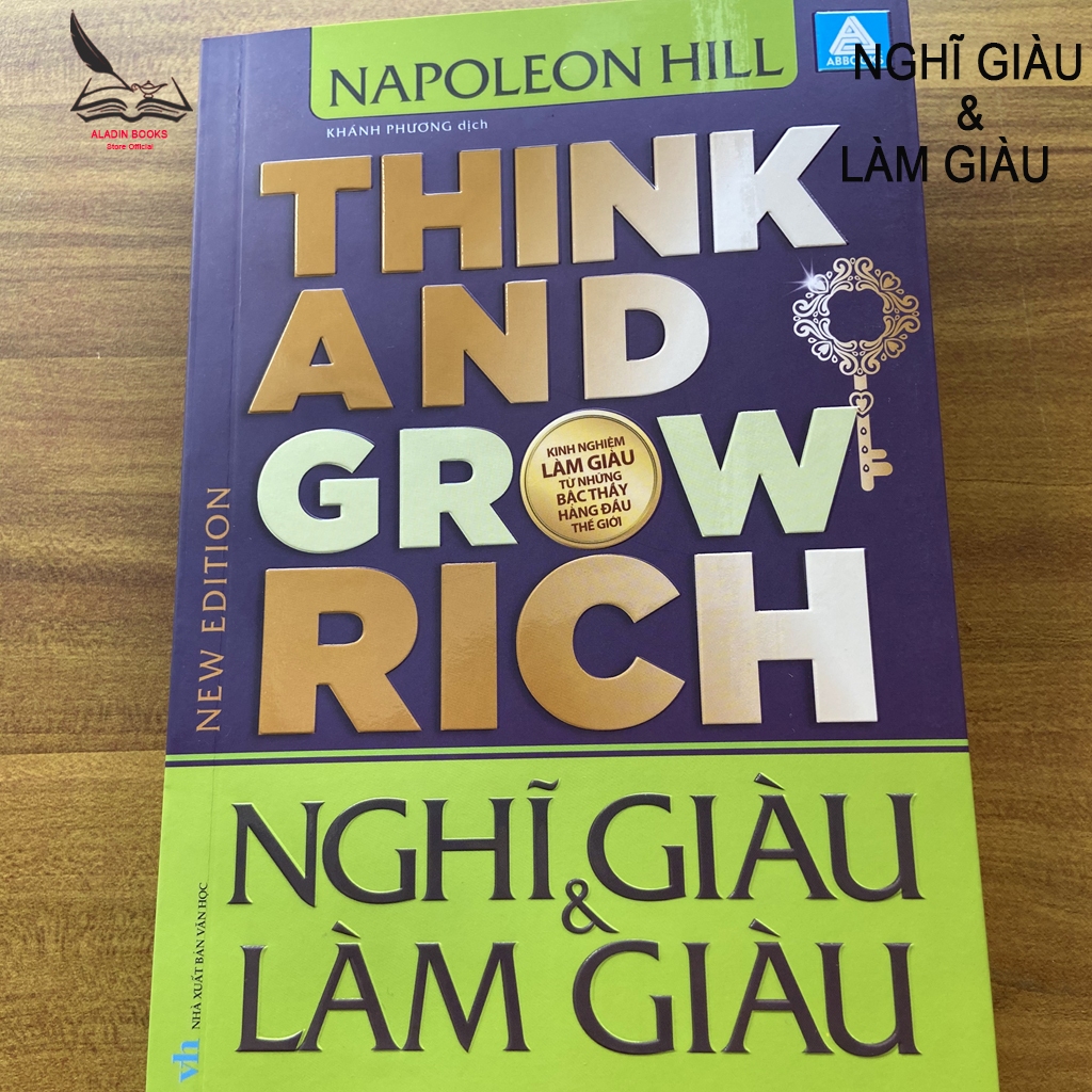 Sách- Think And Grow Rich- Nghĩ Giàu Và Làm Giàu- Khánh Phương Dịch- Napoleon Hill