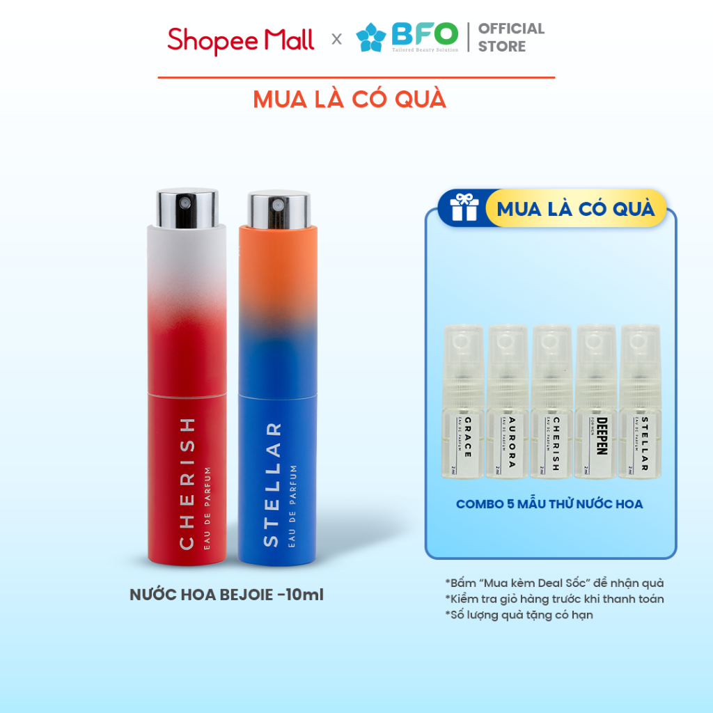 Nước Hoa Nữ Mini BFO Bejoie Lưu Hương Thơm Lâu 3 Tầng Hương Gợi Cảm ...