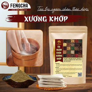 Ngâm chân Fengcha cho người đau nhức xương khớp, tê bì lạnh chân tay, suy giãn tĩnh mạch bịch 15 túi lọc (15 x 10gram)