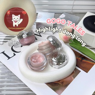 [GOGO TALES] Highlight/Bắt Sáng Dạng Lỏng GOGO TALES Vỏ Bạc, Shimmery Highlight, 8g (GT764)