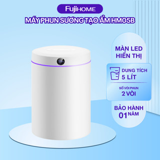 Máy phun sương xông tinh dầu FUJIHOME HM05B dung tích lớn 2 vòi phun với 3 tốc độ phun
