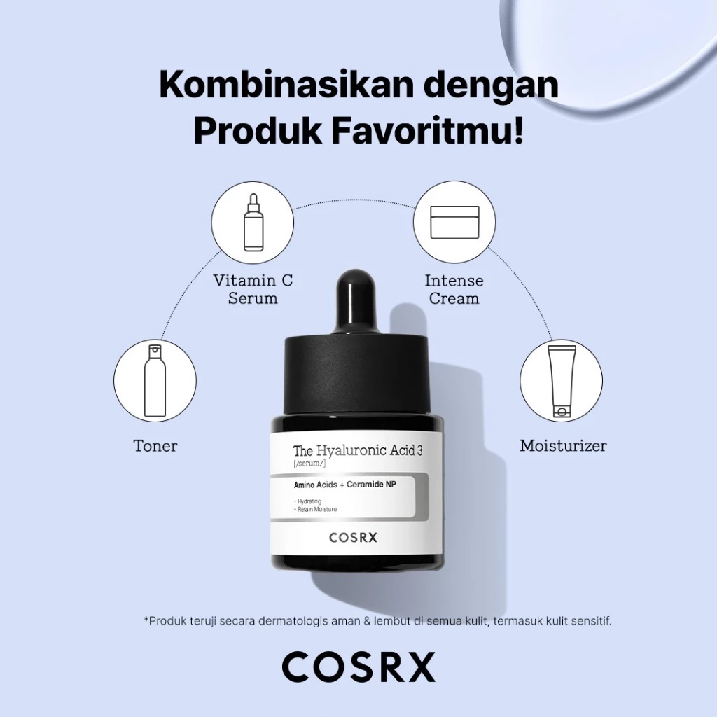 Huyết thanh COSRX The Hydrating Hyaluronic Acid 3 20ml COSRX The Hydrating Hyaluronic Acid 3 Serum