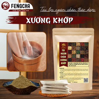 Túi lọc ngâm chân xương khớp Fengcha hỗ trợ lưu thông khí huyết giúp giảm đa,u nhức, ngừa sưng vlêm bịch 15 túi lọc