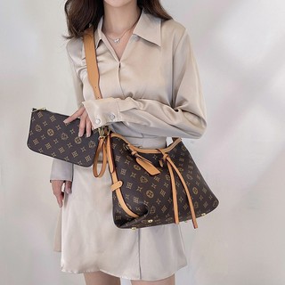 [ TẶNG VÍ NHỎ ] Túi xách nữ đeo vai túi tote công sở đi làm đi chơi size 30cm họa tiết Liistore K271