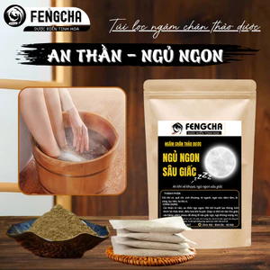 Ngâm chân an thần ngủ ngon Fengcha thư giãn não bộ, đả thông khí huyết bịch 15 gói