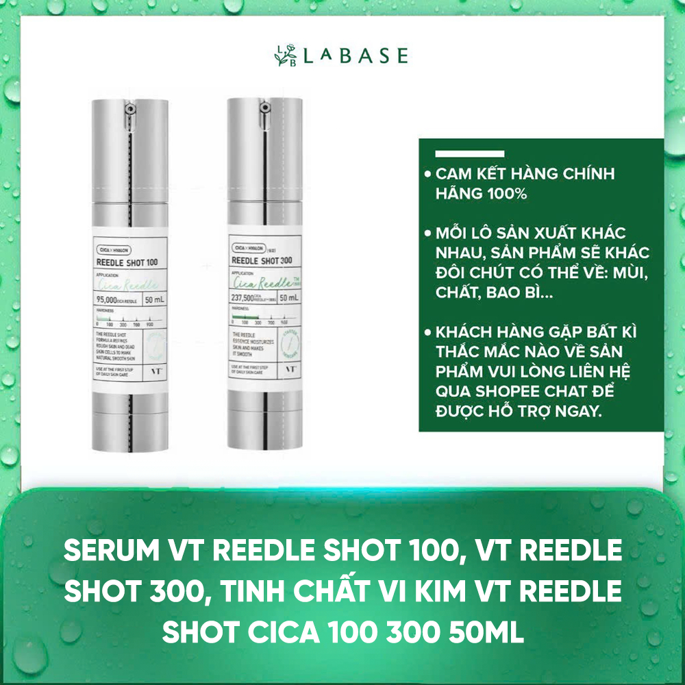 Serum VT Reedle Shot 100, VT Reedle Shot 300, Tinh chất vi kim VT ...