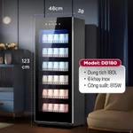 Tủ tiệt trùng sấy chén bát khử khuẩn 220L FUJIHOME, tủ khử trùng bát đĩa, tiệt trùng UV dụng cụ nhà bếp  nhà hàng — ảnh 3