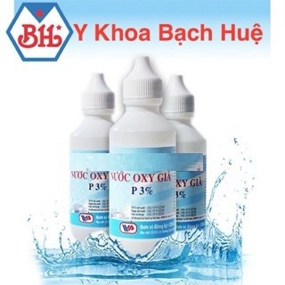 Nước Oxy già Vĩnh Phúc 60ml, chai oxy già 60ml ,nhỏ gọn tiện lợi dễ mang theo