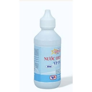 Nước Oxy già Vĩnh Phúc 60ml, chai oxy già 60ml ,nhỏ gọn tiện lợi dễ mang theo