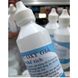 Nước Oxy già Vĩnh Phúc 60ml, chai oxy già 60ml ,nhỏ gọn tiện lợi dễ mang theo