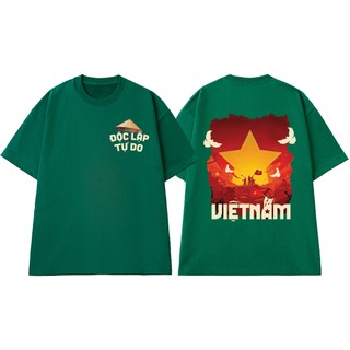 Áo Thun NGỐ TEE Độc Lập Tự Do Kỉ Niệm Giải Phóng Miền Nam 30 Tháng 4 Vải Cotton 100 Thoáng Mát