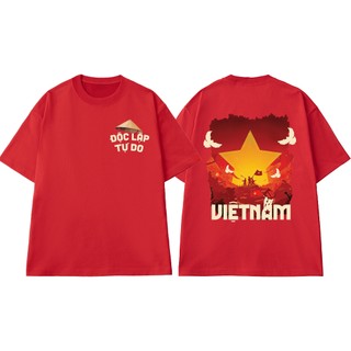 Áo Thun NGỐ TEE Độc Lập Tự Do Kỉ Niệm Giải Phóng Miền Nam 30 Tháng 4 Vải Cotton 100 Thoáng Mát
