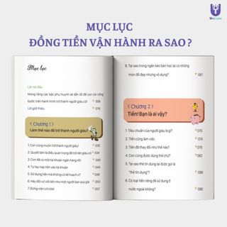 Sách - Đồng tiền vận hành ra sao - 5 bước hình thành tư duy tài chính dành cho trẻ em 10+  Unibooks