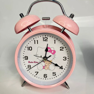 Đồng hồ báo thức để bàn, đồng hồ để bàn báo thức, đồng hồ decor bàn học báo thức chuông to