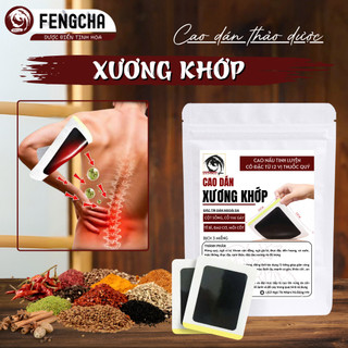 [Đau nhức xương khớp] Cao dán thảo dược gia truyền Fengcha chuyên tr:ị thoái hóa cột sống, cổ vai gáy, thoát vị, tê bì