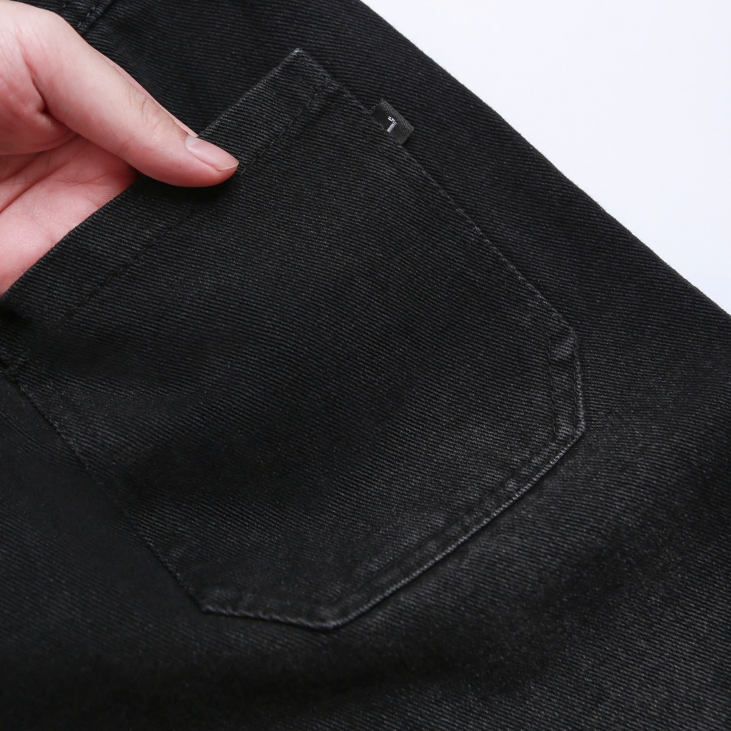 Quần Short Jean Nam Nữ Dáng Ngắn Trên Gối Thời Trang Unisex Vải Jean Dày Dặn Cao Cấp Halley H46